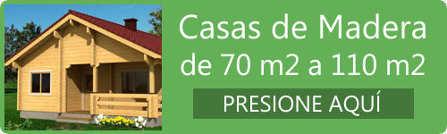 casas de madera de 70 m2 a 110 m2