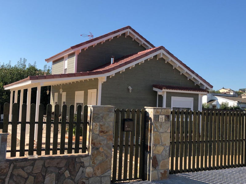 Exteriores Casas de Madera Bolaños