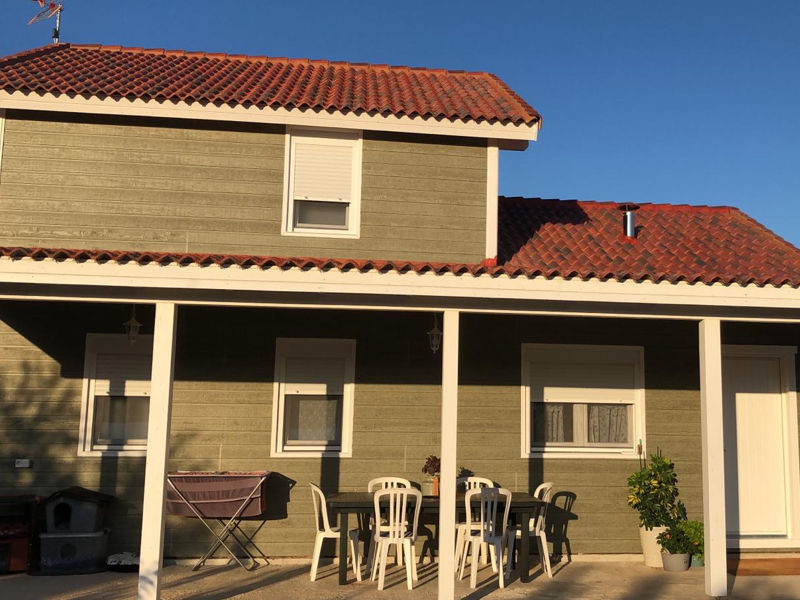 Interiores Casas de Madera Bolaños