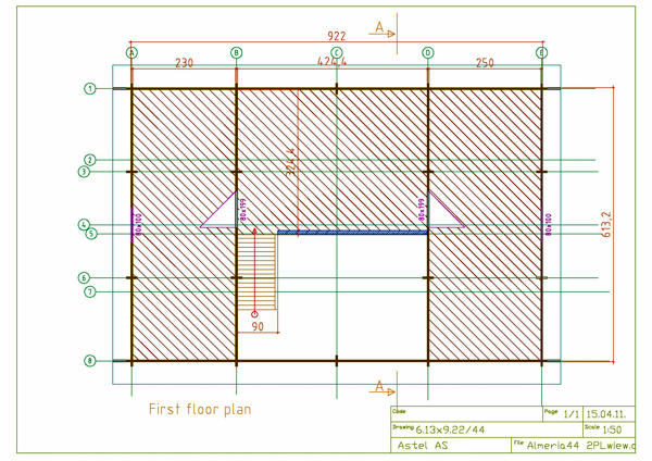 Plano 2 Casa de Madera Bolaños II