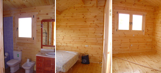 Interiores Casas de Madera Ciudad Real