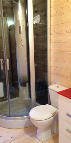 Interiores Casas de Madera Francia