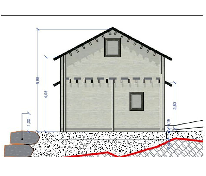 Plano 3 Casa de Madera Girona