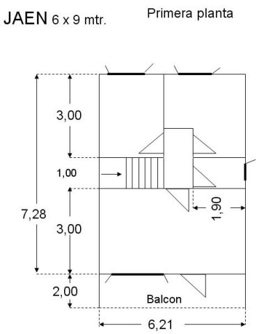 Plano 2 Casa de Madera Jaen