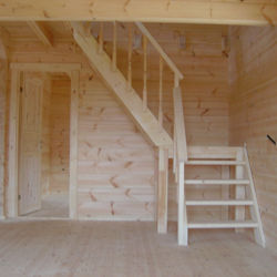 Interiores Casas de Madera Koln