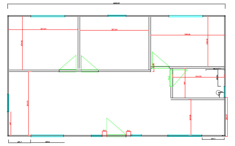 Plano 2 Casa de Madera Kristy