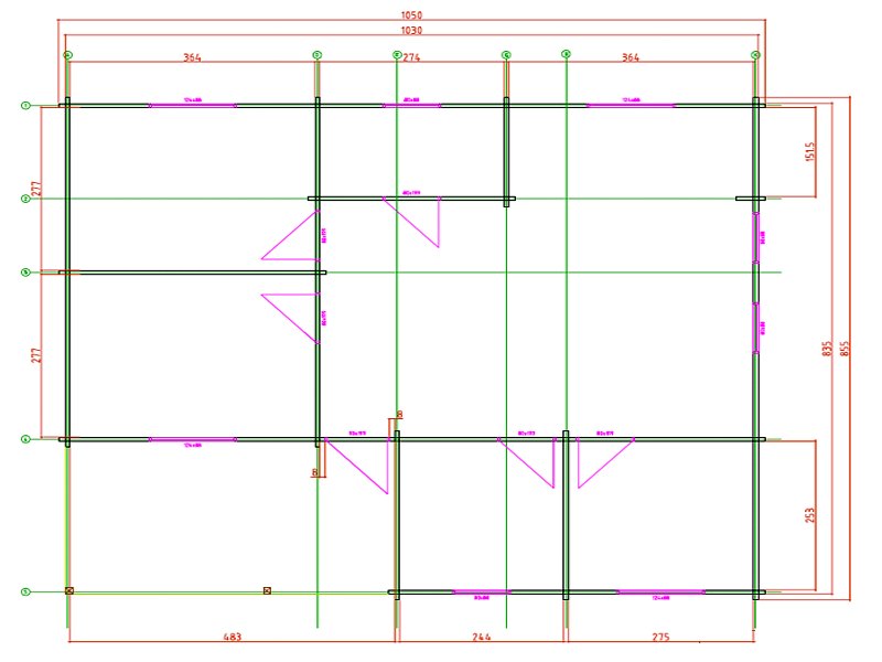 Plano 2 Casa de Madera Kristy III
