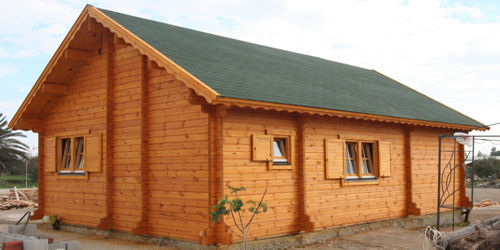 Exteriores Casas de Madera Lindau