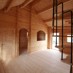 Interiores Casas de Madera Lindau