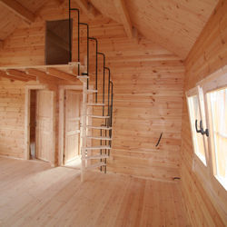 Interiores Casas de Madera Lindau