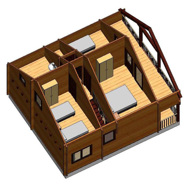 Plano 4 Casa de Madera Marta II