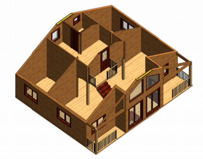 Plano 4 Casa de Madera Tarragona 2020