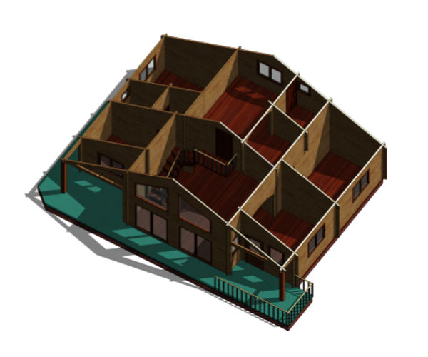 Plano 5 Casa de Madera Tarragona II