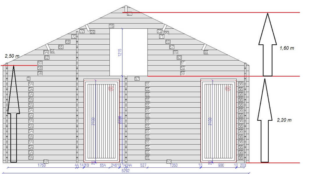 Plano 2 Casa de Madera Tarrega
