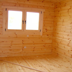 Interiores Casas de Madera Toni