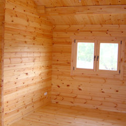Interiores Casas de Madera Toni