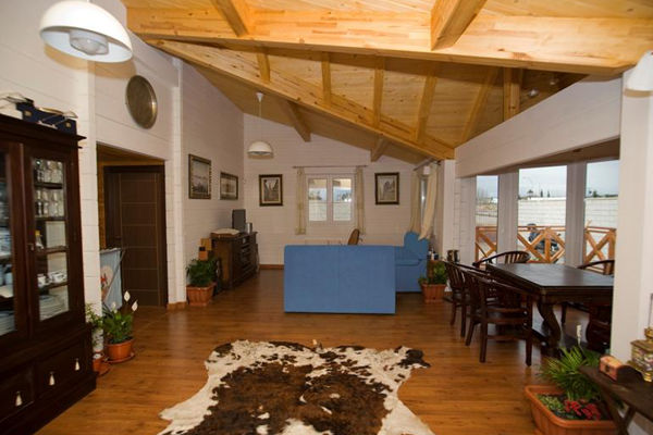 Interiores Casas de Madera Vitoria