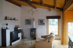 Interiores Casas de Madera Vitoria II