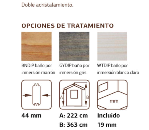 Detalles Casetas Claudia