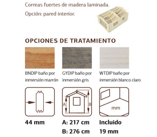 Detalles Casetas Irene
