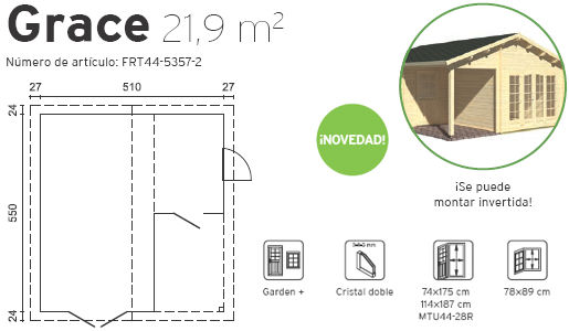 Detalles Casetas Grace