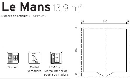 Detalles Casetas Le Mans