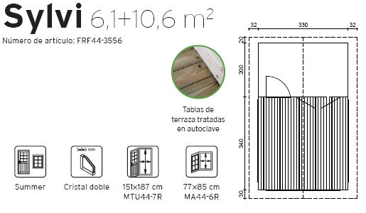 Detalles Casetas Sylvi