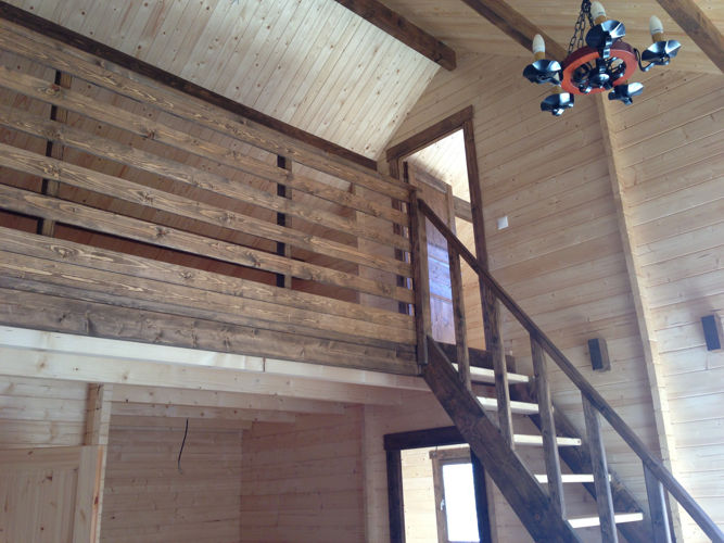 Interiores Casas de Madera Bolaños II